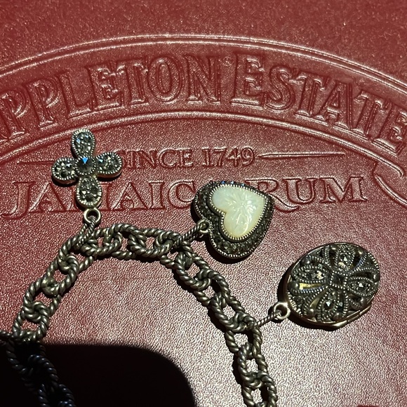 NWOT sterling charm bracelet - Picture 5 of 9